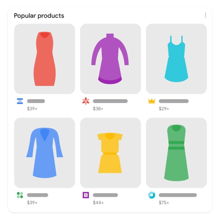 Google populair products