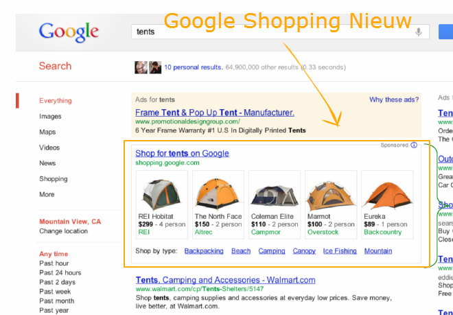 product listing ads nieuw google shopping nieuw