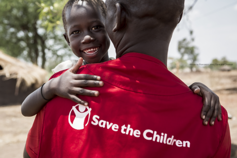 Save the Children aan het werk